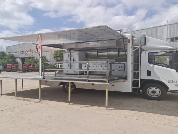跃进H300农村宴席厨房餐车：流动星级后厨，乡宴体面全开